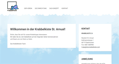 Desktop Screenshot of kita-krabbelkiste.com